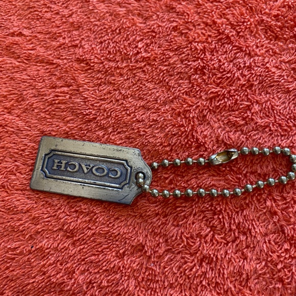 Vintage 1990 Coach Brass keychain or purse charm. - Picture 2 of 2